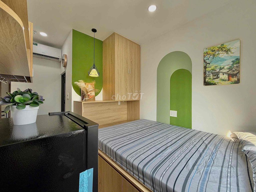 mini room. One full interior near the flower park.