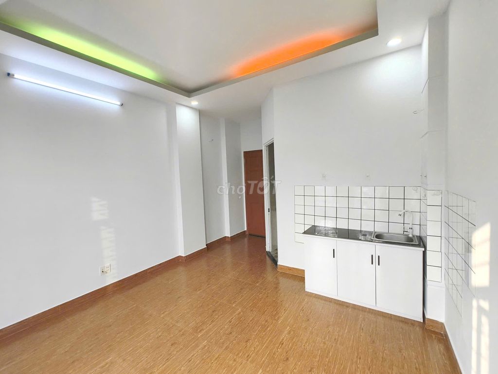 empty new room balcony/ open window