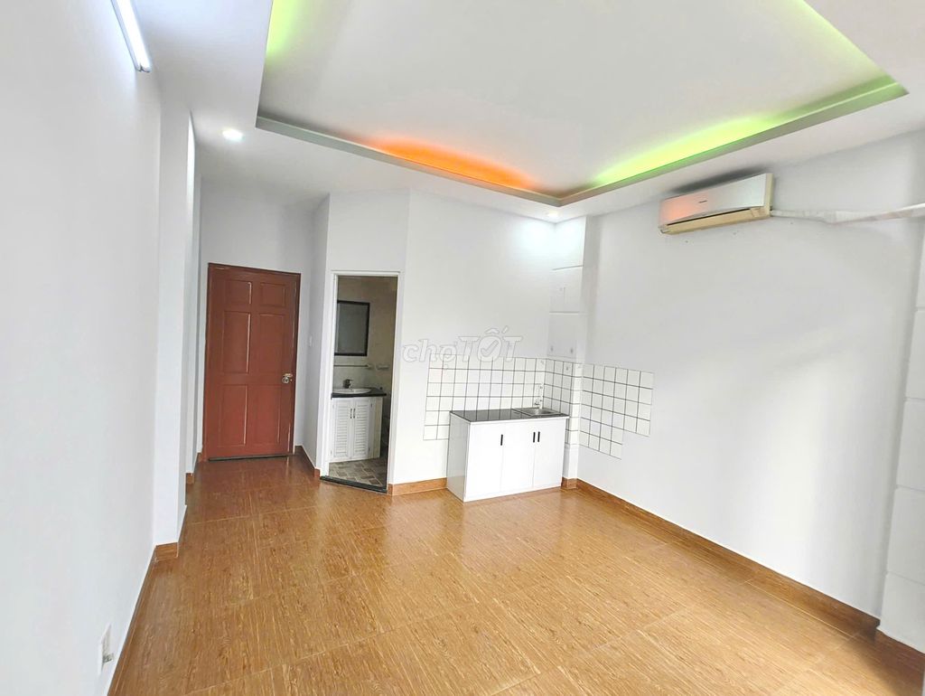 empty new room balcony/ open window