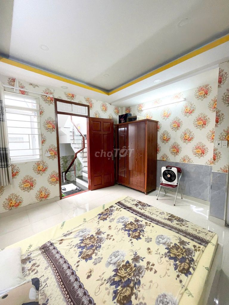 empty new room balcony/ open window
