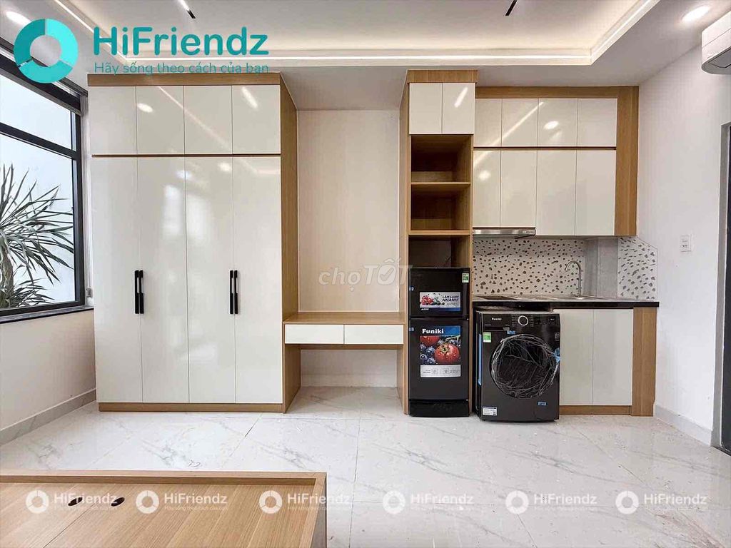 Rent your own balcony full wash-cleaning machine right at Phan Huy Ích.
