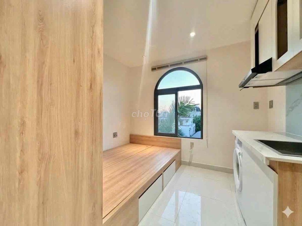 Open new project construction, full interior with separate washing machines