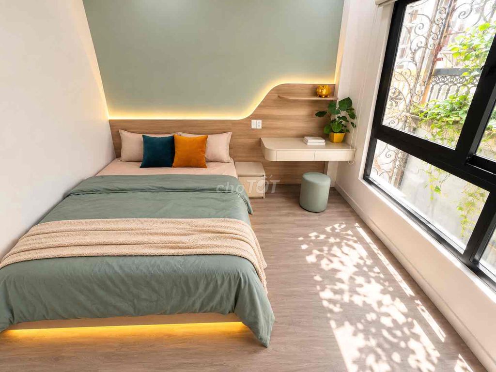 Nguyễn Oanh interior room, Gò Vấp . Green, new