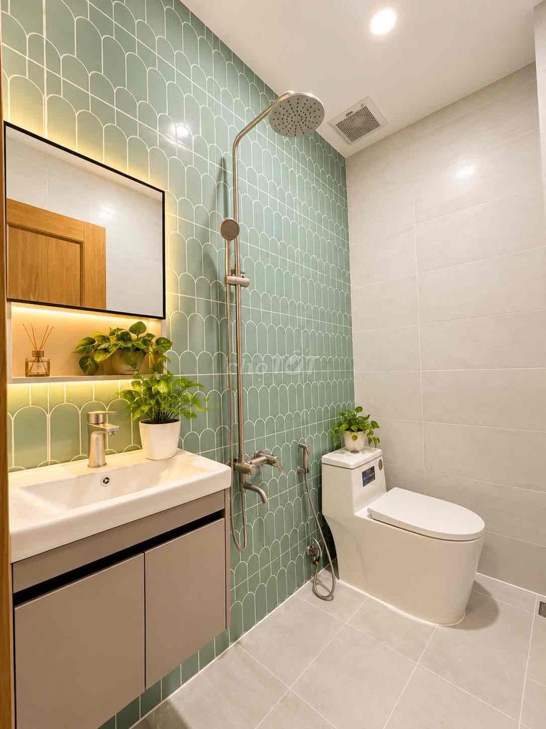 Nguyễn Oanh interior room, Gò Vấp . Green, new