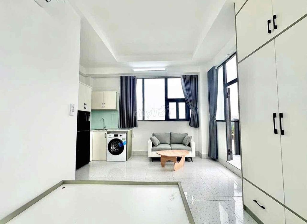 Rent a fancy balcony studio.