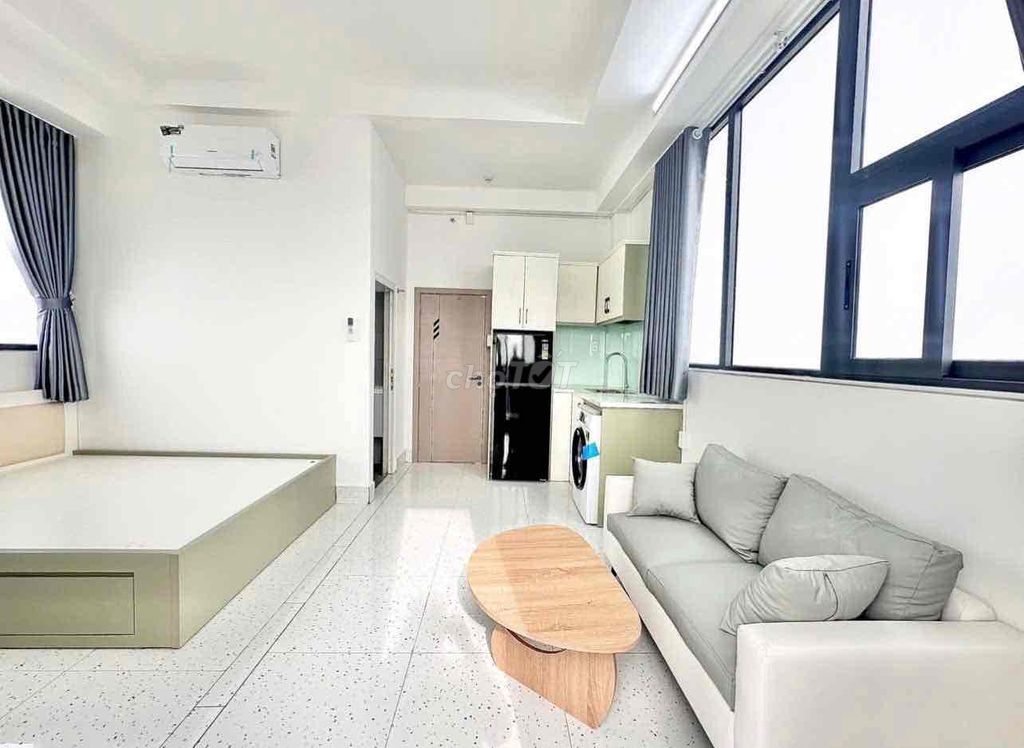 Rent a fancy balcony studio.