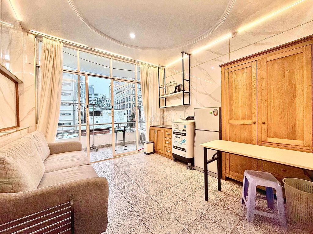 In one bedroom, 45 m.2 balcony private washing machine near Metro Bến Thànhmaya