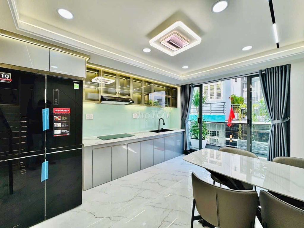 Let's rent Quang Trung-7-7.8 Gò Vấp(4 x10 m)) 3 bedroom 3 3 toilets - 16 million a month