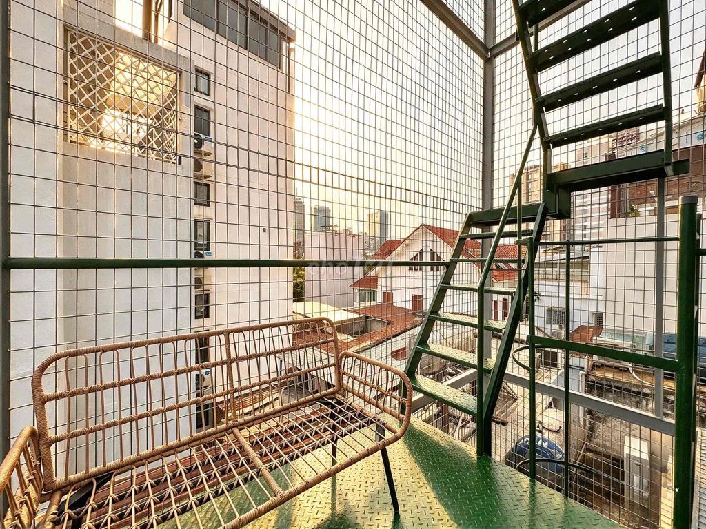 Open up your fancy balcony right up the bridge.