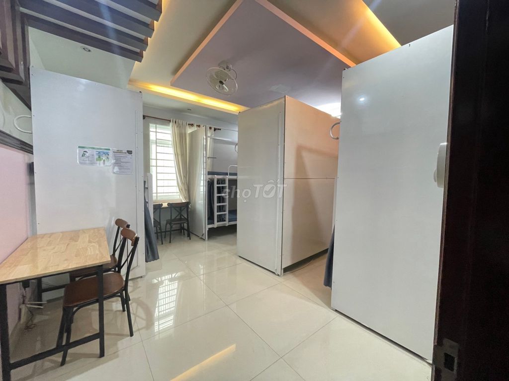 Southern dorm near gtvt, hutech, right on the bus route of fpt – full interior