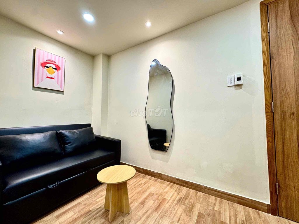 Two bedrooms private washing machine interior.