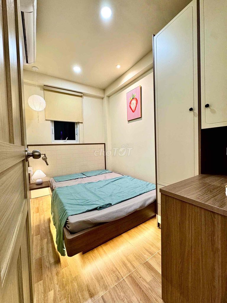 Two bedrooms private washing machine interior.
