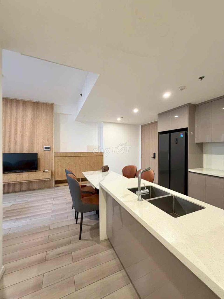 masteri two super-size bedrooms, kitchen island, full interiors only 12,000,000 vnds