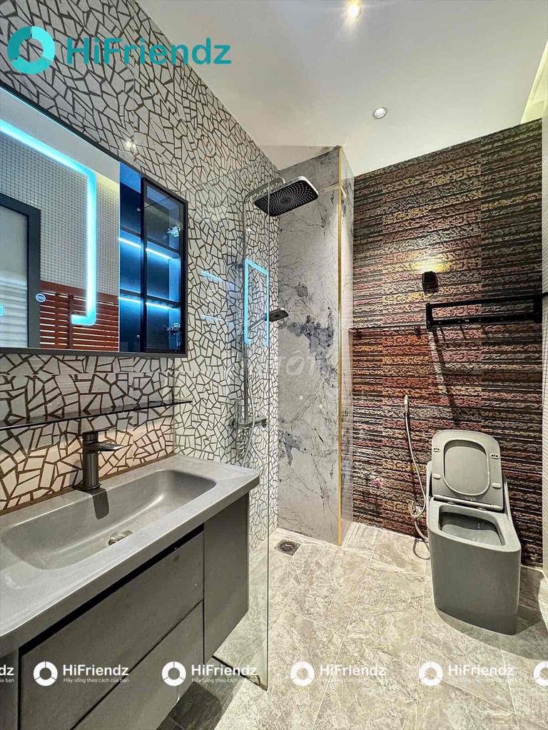 It's the owner who rented the high-level interior service apartment that's 100 percent new.