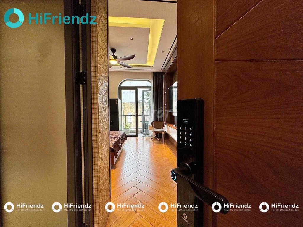 It's the owner who rented the high-level interior service apartment that's 100 percent new.