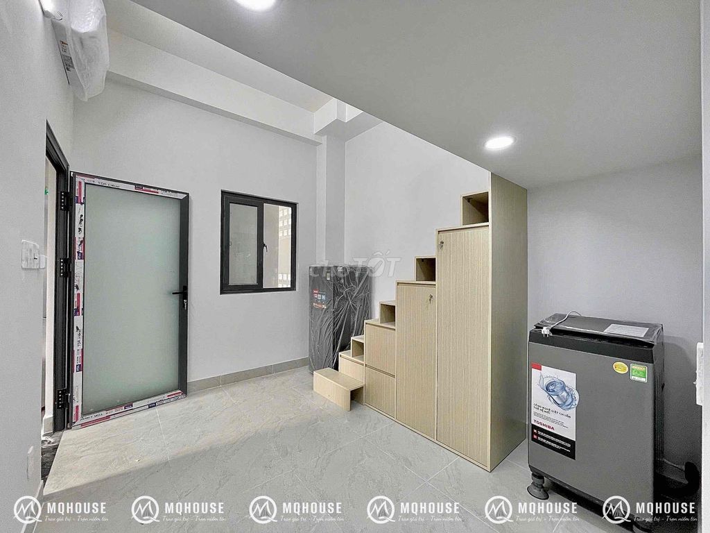 TERRA personal washing machine full interior walking out of dedicated university