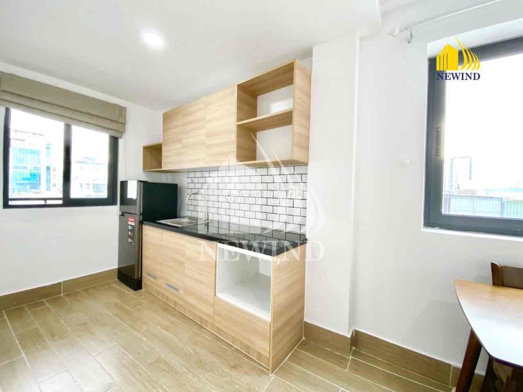 The studio apartment, a closed bedroom, 7/7th district interior.