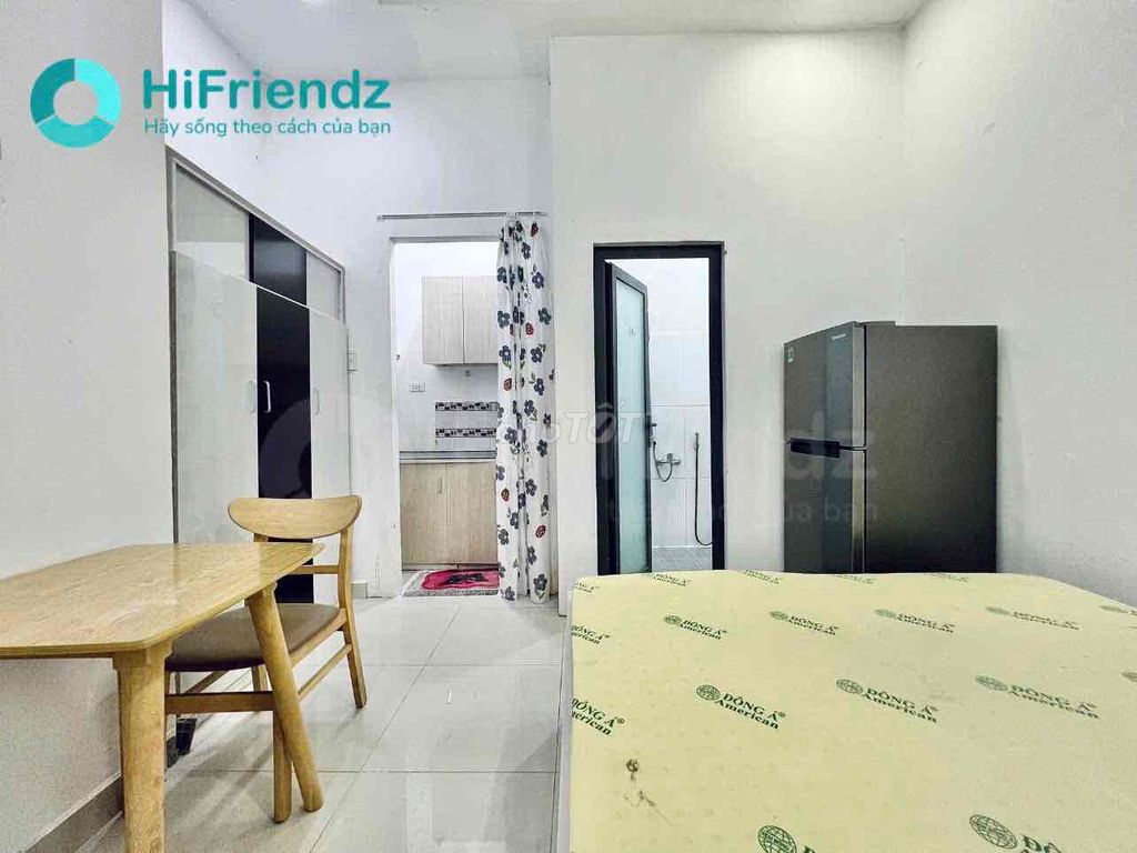 rented studio full interior