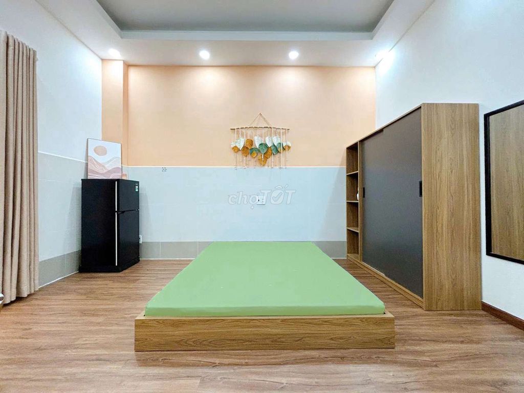 Rent the apartment one bedroom 45 M2 full interior - elevator - Tân Phú