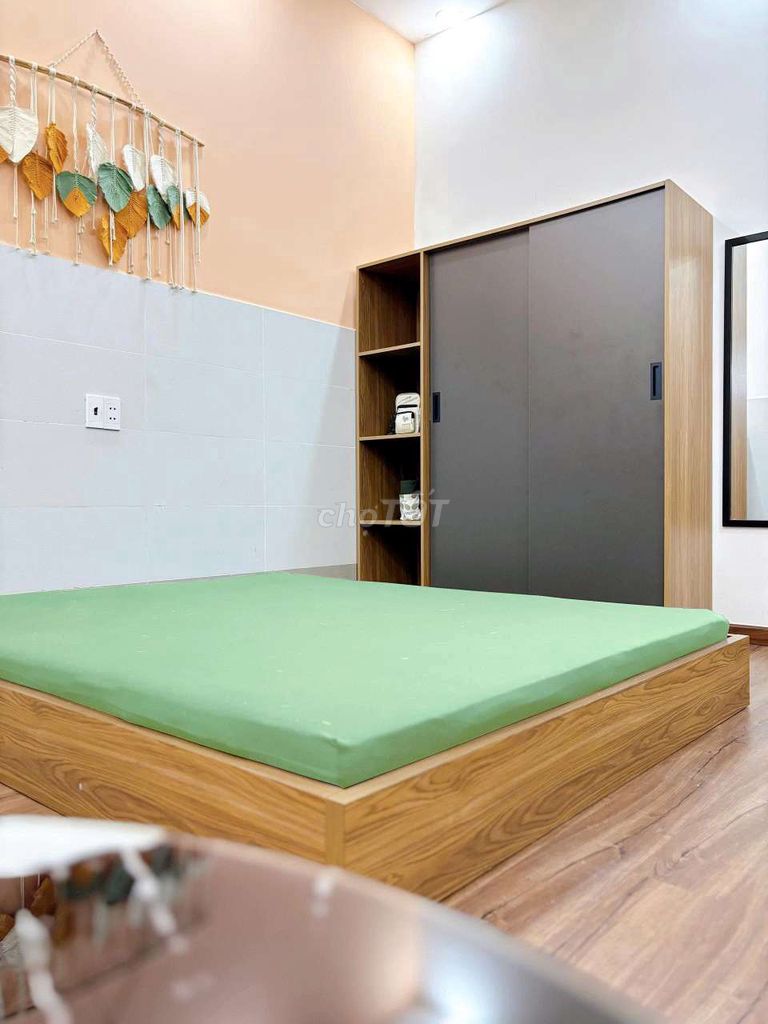 Rent the apartment one bedroom 45 M2 full interior - elevator - Tân Phú