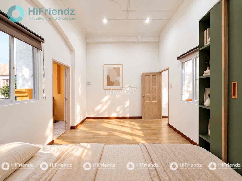 Open apartment 1 bedroom 35 meters 2 - window balcony - just Nguyễn Thái Bình