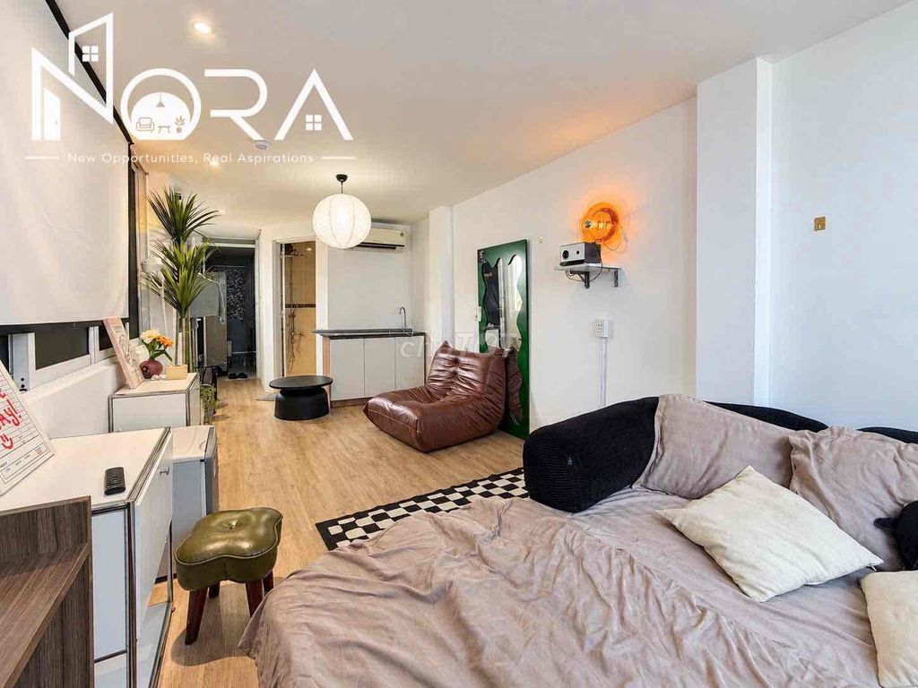 Open the apartment full-in-the-art furniture.