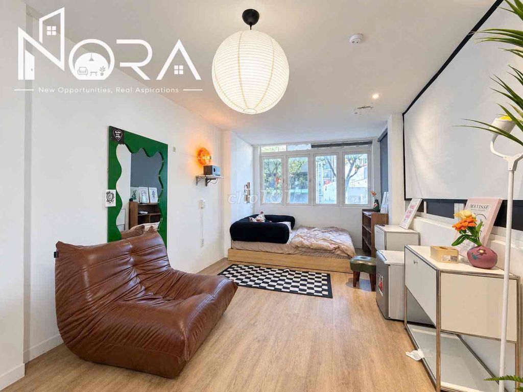 Open the apartment full-in-the-art furniture.