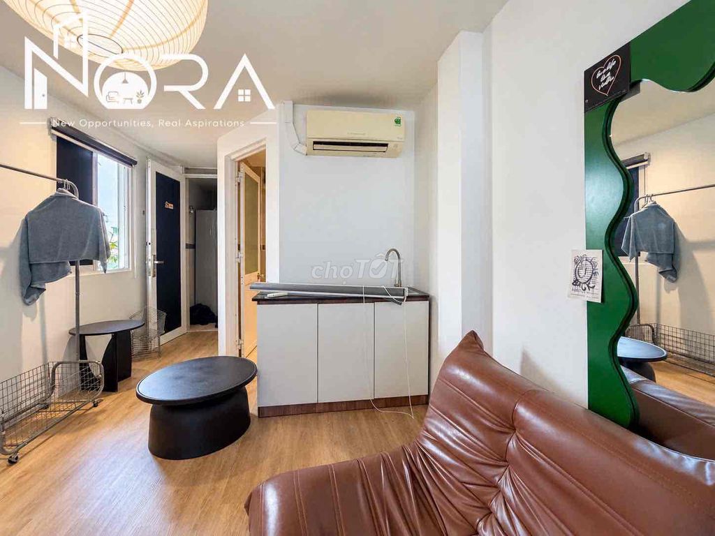 Open the apartment full-in-the-art furniture.