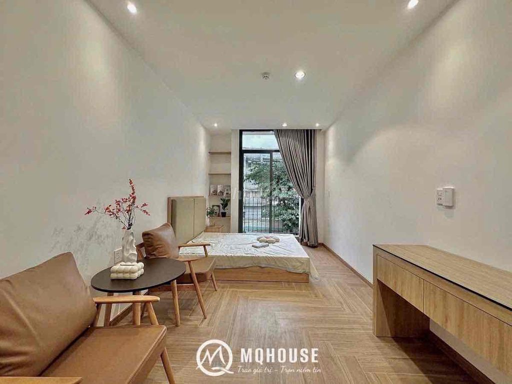 flat dv right emart Phan Huy Ích_full interior close to field war