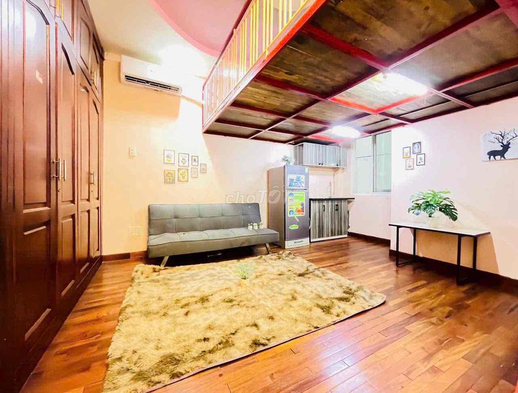 Identical room full of furniture