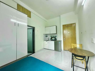 The apartment's right in the big windows' chain - the big car elevator