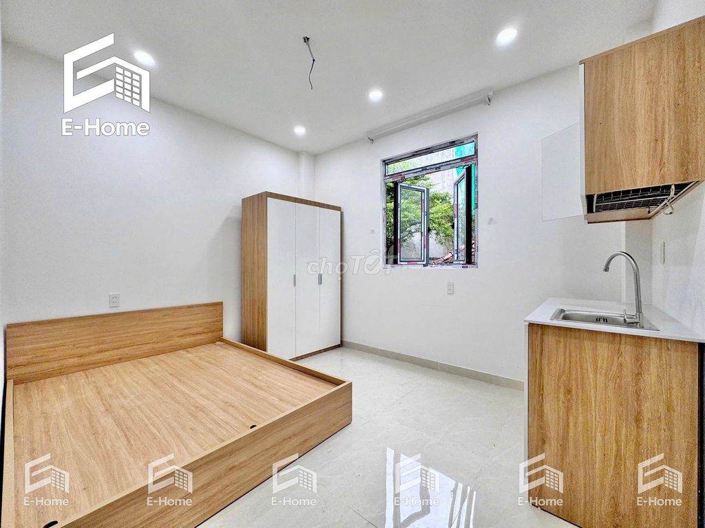 studio & 1 full new furniture at Thích Quảng Đức, bedroom
