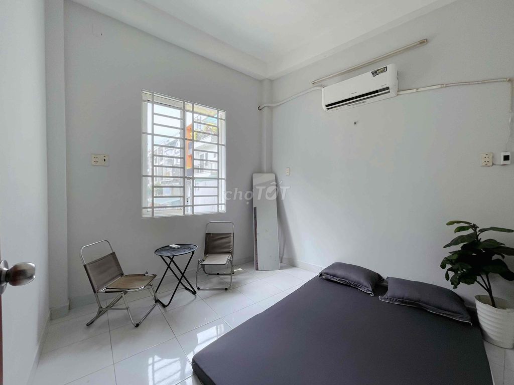 Rent a two-steal service room - 50-foot-wide balcony right next to base three.