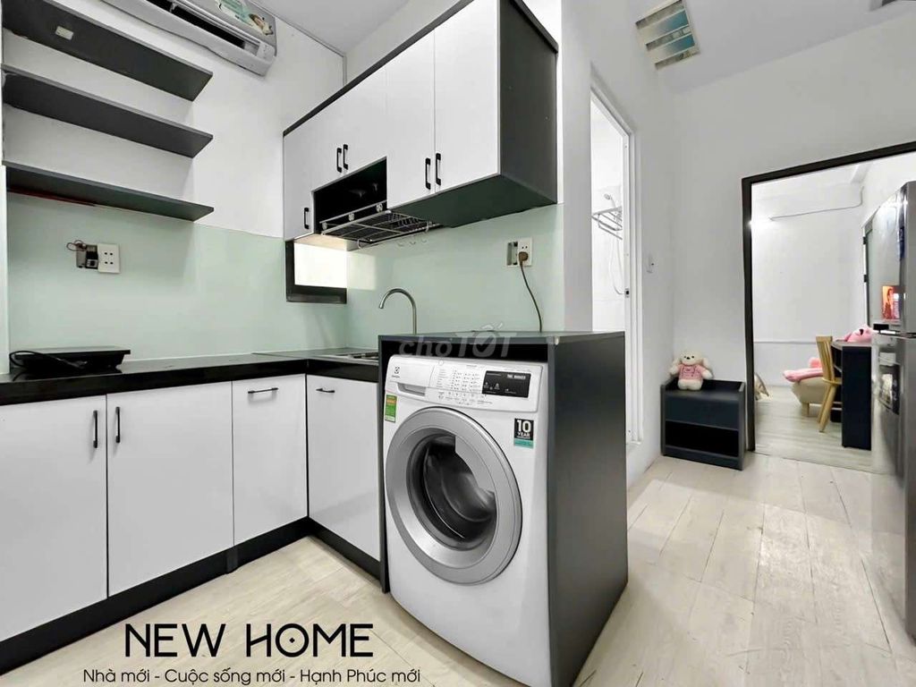 Rent the entire interior with a washing machine in the 1st district.