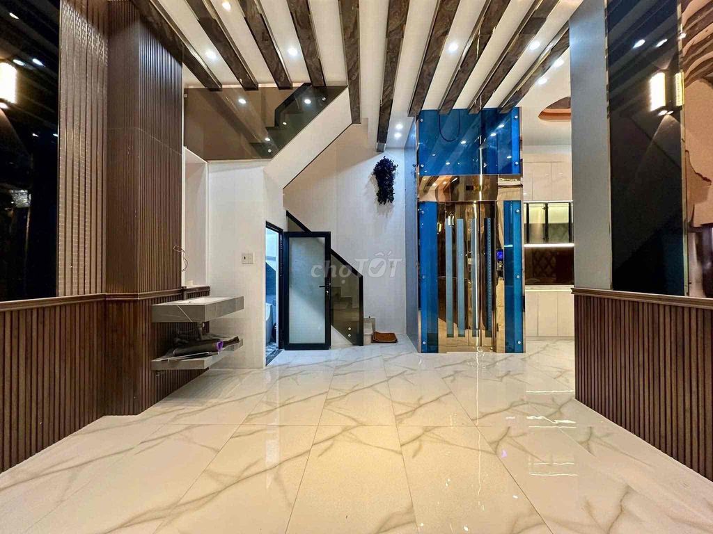 I've got a full interior elevator in place.