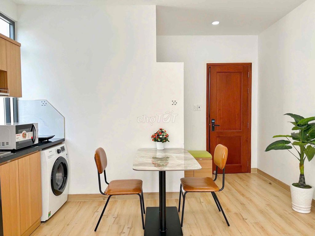 Rent the apartment with a new balcony.