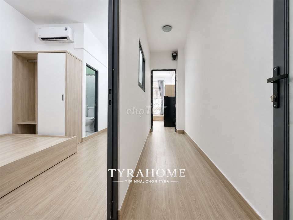 A two-stair apartment - two toilets in the backroom. Phú Nhuận.