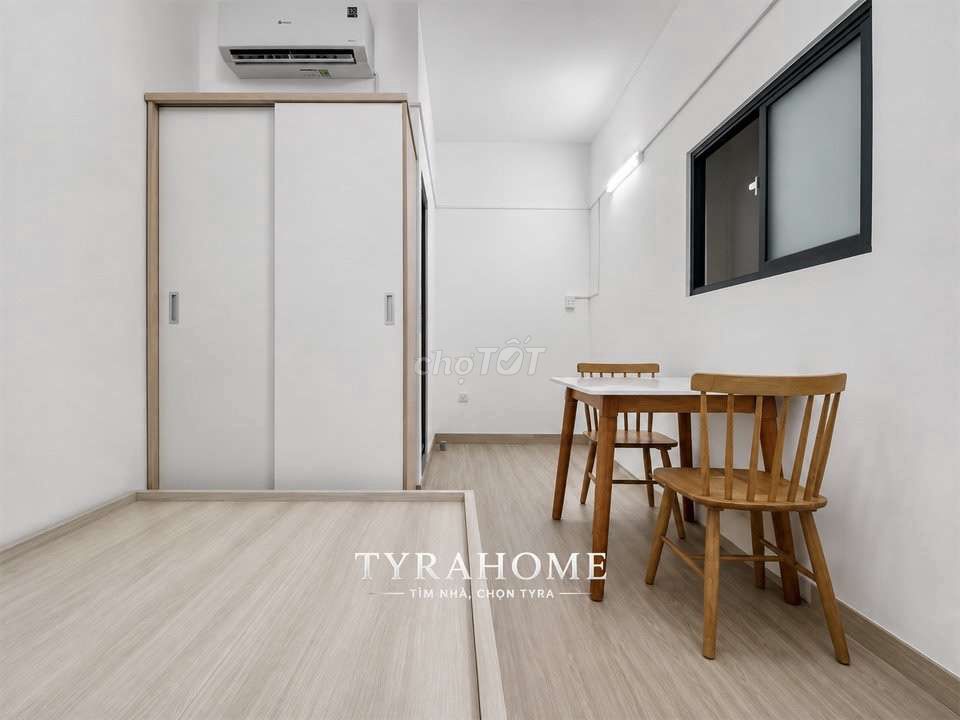 A two-stair apartment - two toilets in the backroom. Phú Nhuận.