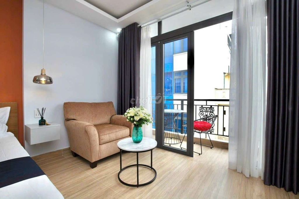 studio House One bedroom_40 m2_Full interior near Cầu Ông Lãnh