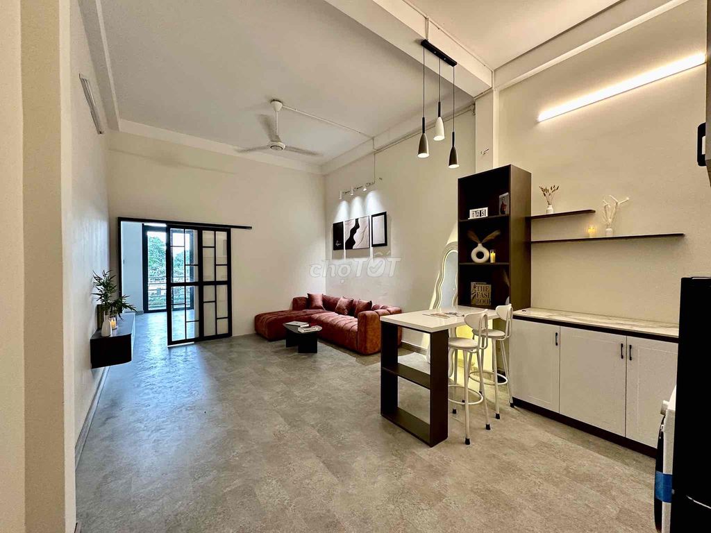 apartment full of furniture - cool, wide Lý Thường Kiệt.