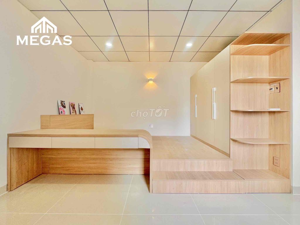 Opens the new service apartment 100% full of furniture near the natural cycle.