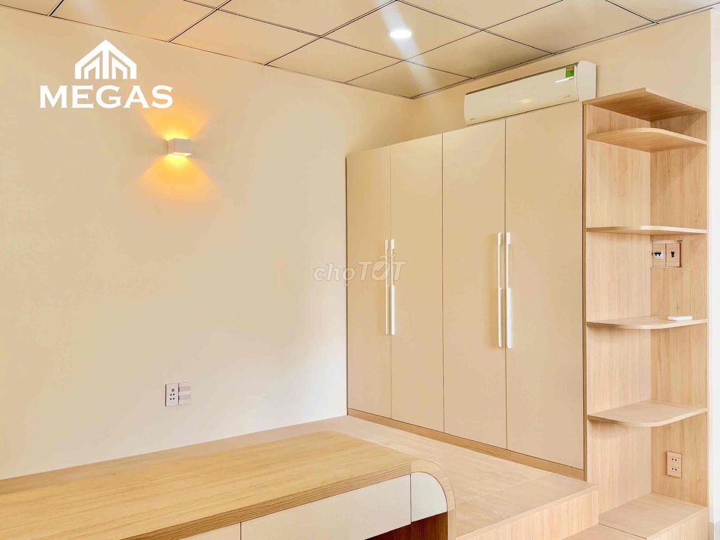 Opens the new service apartment 100% full of furniture near the natural cycle.