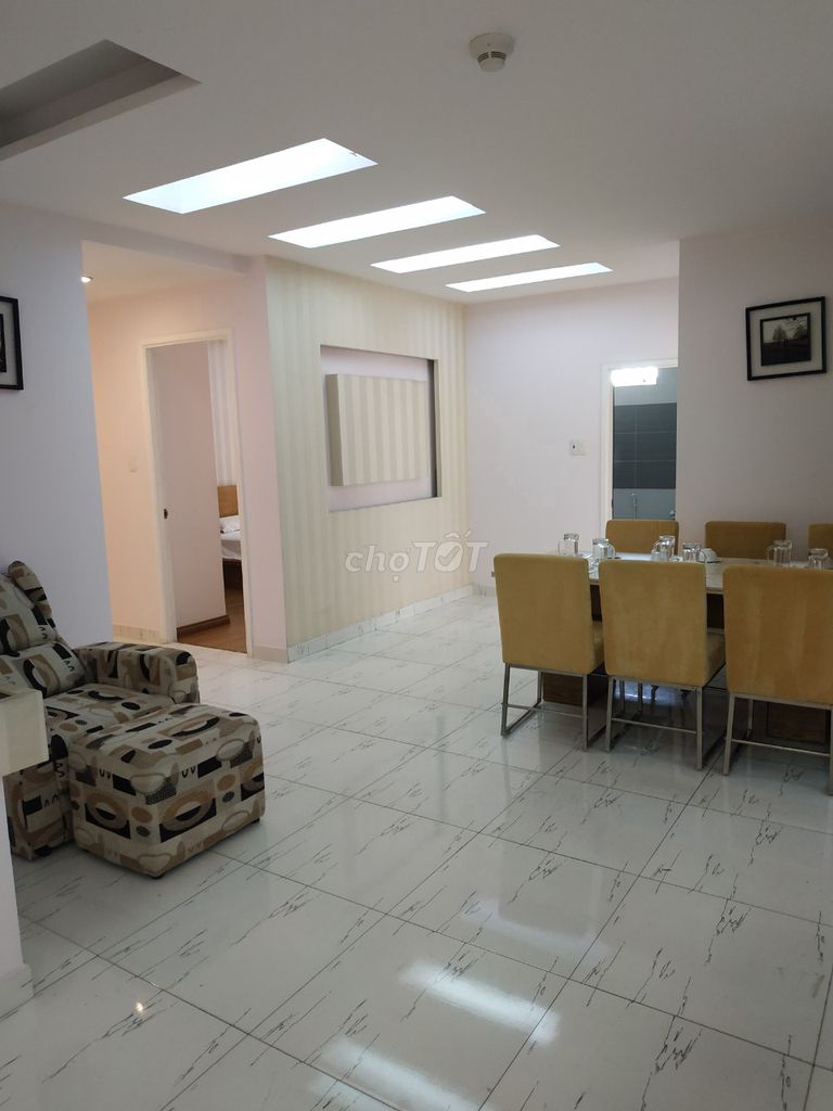 Leveled apartment complete - 105 M2 (2 bedroom - 2 toilets) - full clothes - 14 million per month