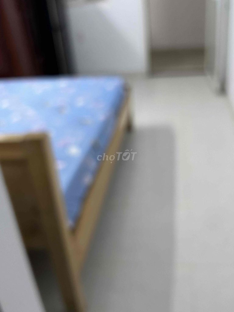 A low-priced hotel room.