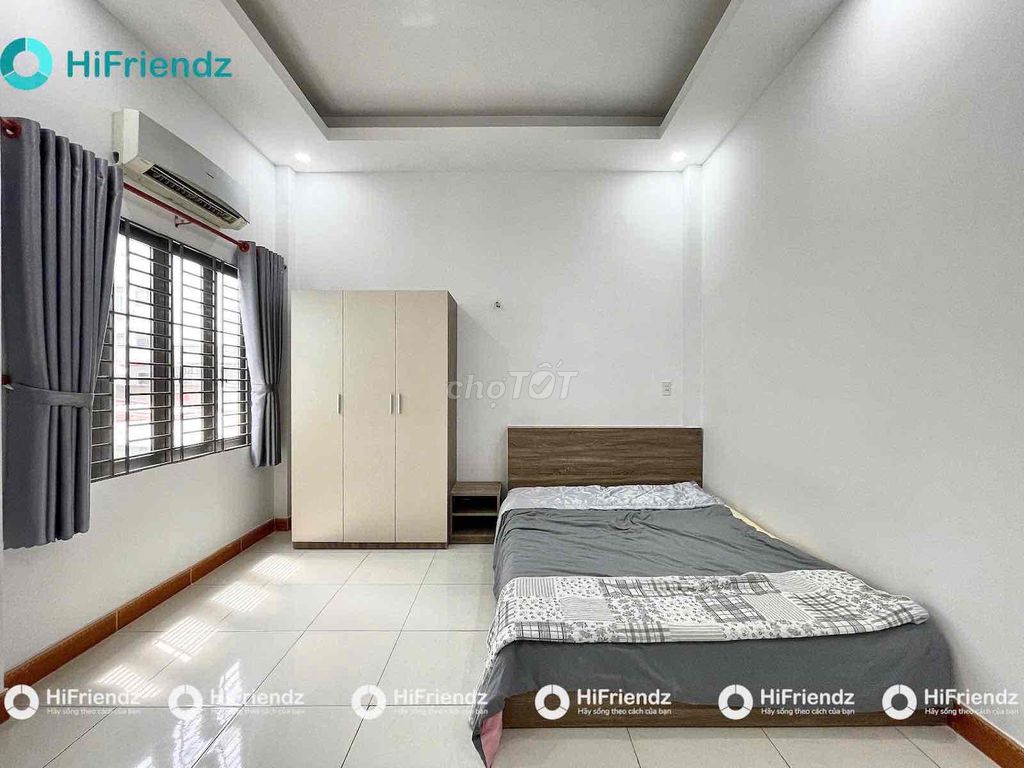 Rent a new room, window open near lotte mart, market