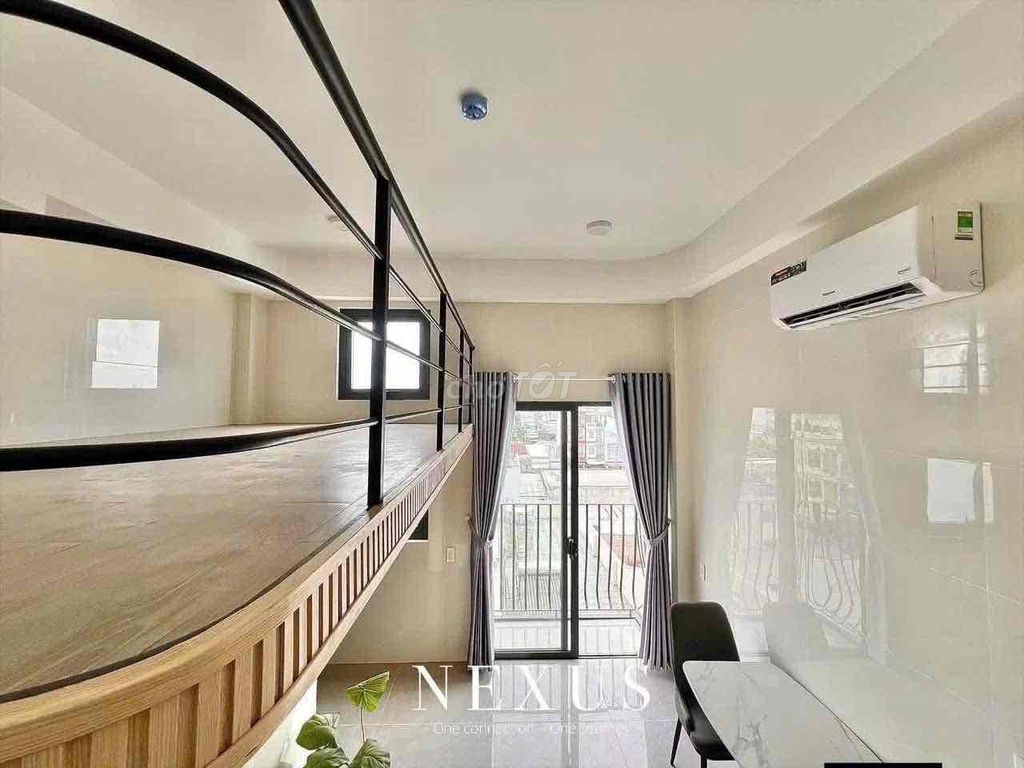 Dupex - The balcony is full of furniture - neared the seven-center-new building 100%