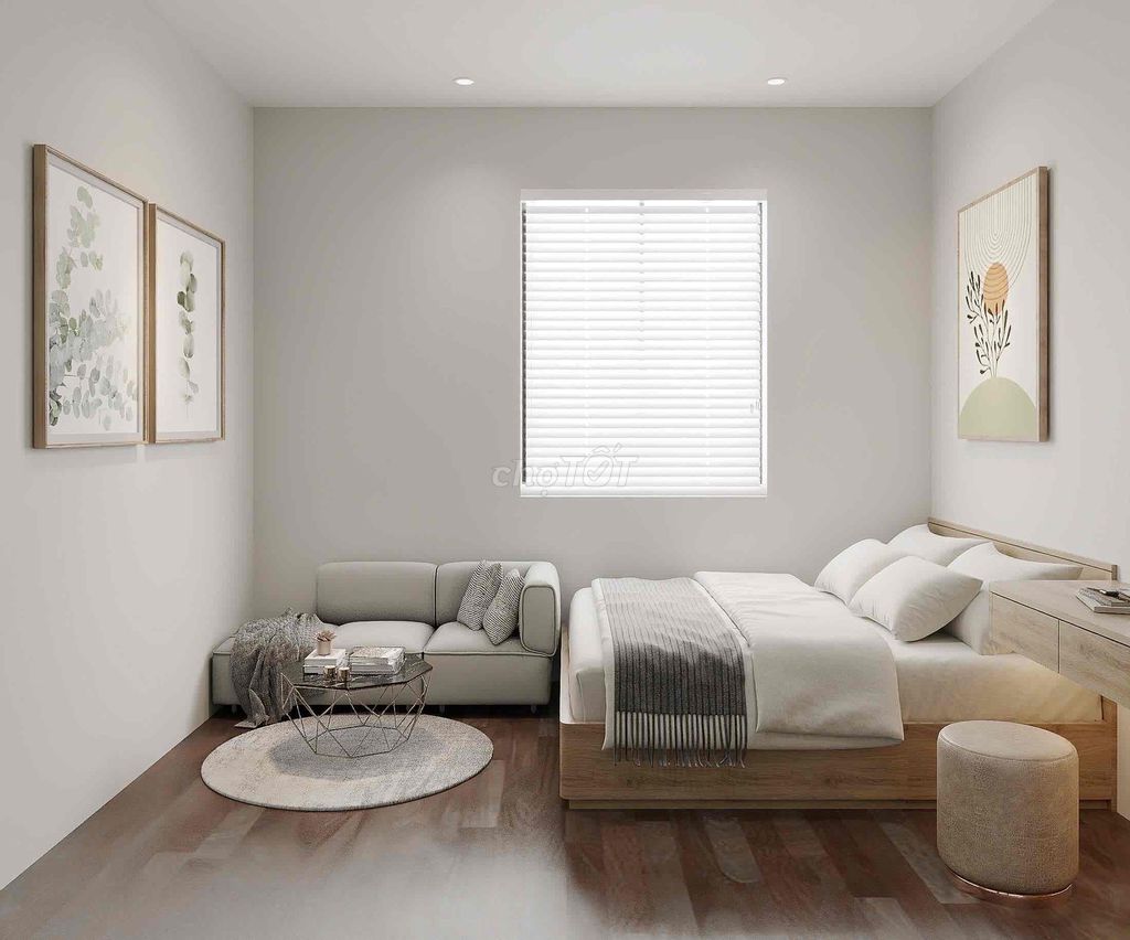 Rent the new studio, 100% right in the fifth district.