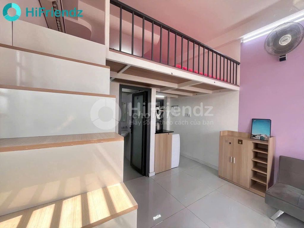 The apartment has its own balcony - brand-new Trường Chinh