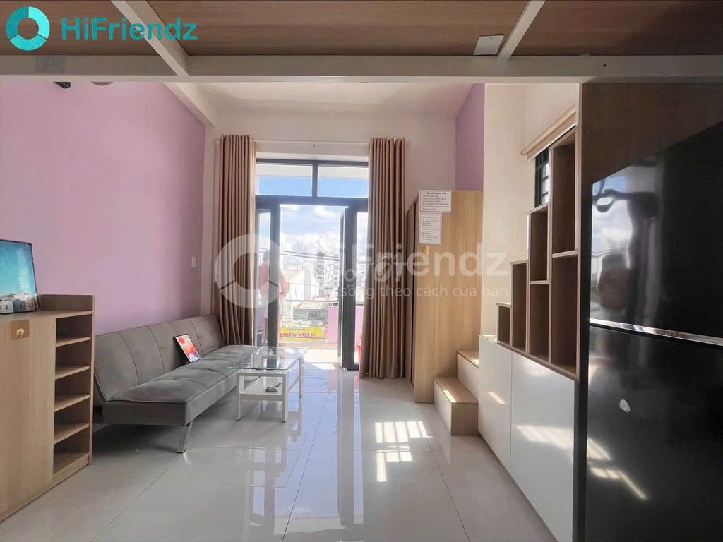 The apartment has its own balcony - brand-new Trường Chinh