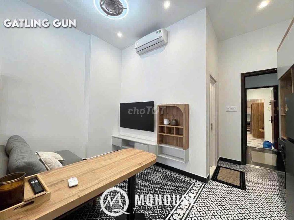Open the new apartment 100%.